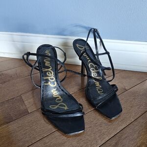 Sam Edelman Leeanne strappy sandals in black leather